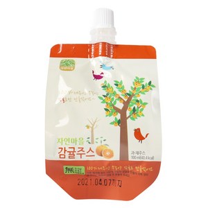 *본사판매* 자연마을 감귤주스 착즙 과채 주스 유아음료 감귤즙, 100ml, 10개