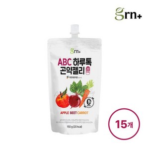 GRN 저칼로리 ABC 주스 하루톡 식사대용 곤약젤리 (수량선택), 15개, 150g