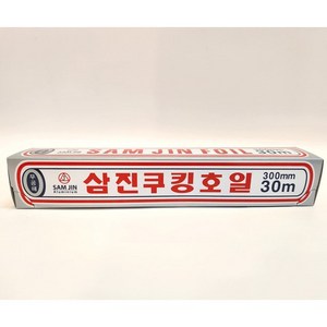 삼진 쿠킹호일 30cm*30M 은박지 호일 알루미늄, 30m, 12개