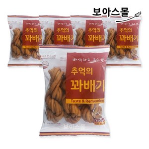 에코푸드 추억의 꽈배기 5봉, 150g, 5개