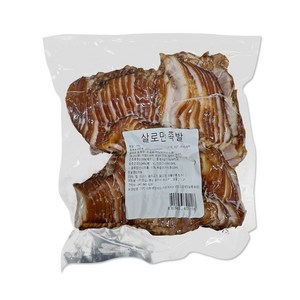 살로만 슬라이스 순살 족발 1kg(보쌈 돼지 고기 편육), 1kg, 1개