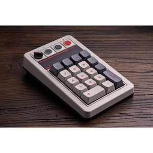 [국내정발] 8BitDo 레트로 18 넘버패드 Retro Mechanical Numpad, N에디션(그레이)