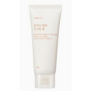 식물나라 쌀겨수 매끈 스크럽 폼 120g, 6개, 120ml