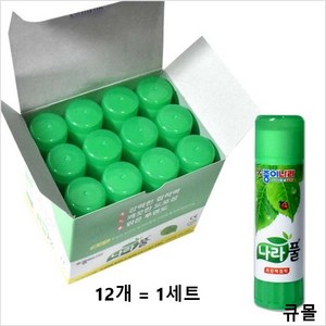 종이나라 투명나라풀, 35g, 24개