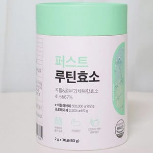 라이프턴 퍼스트 루틴효소 곡물 발효 콤부차효소 역가수치50만, 60g, 1박스