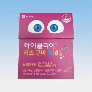 아이클리어 루테인 구미 60p, 60회분, 1개