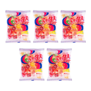 일본 킨조 과일 믹스 젤리 125g 5개 세트