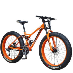일랙스포츠 MTB 산악 자전거 큰바퀴 광폭타이어, 1개, 66cm, H. 26인치/30단/오렌지