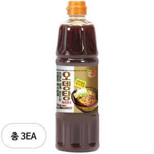 첫맛 오뎅탕 육수 진국, 1kg, 3개