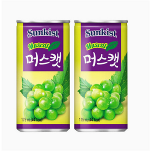 해태음료 썬키스트 머스캣, 175ml, 90개