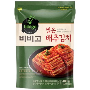 비비고 썰은배추김치, 400g, 3개