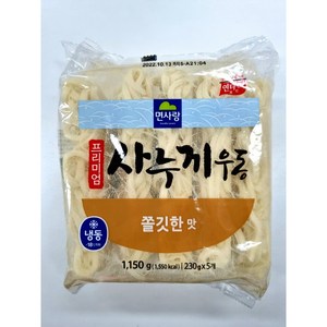 면사랑 사누끼우동 프리미엄 쫄깃한맛 230g5개입x8개, 230g, 8개