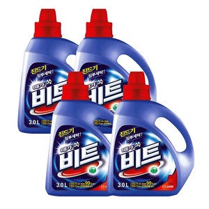 비트 진드기 액체세제 일반용 본품, 4개, 3L