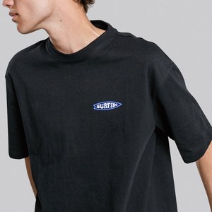 서핑 파라다이스 브랜드 남여공용 반팔 티셔츠 면티