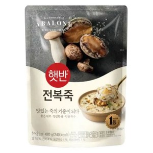 비비고 전복죽, 420g, 20개