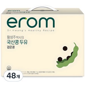 이롬 황성주 박사의 두유 검은콩, 190ml, 48개