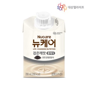 대상웰라이프 뉴케어 고소한 검은깨, 200ml, 10개