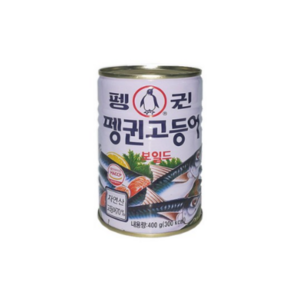 펭귄 고등어 통조림, 400g, 5개