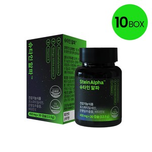 브레인랩 두뇌 건강케어 슈타인 알파 포스파티딜세린, 30캡슐, 10박스