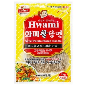 화미 찰당면, 1kg, 3개