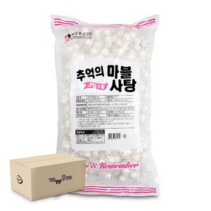 에코푸드 추억의 마블사탕, 1.25kg, 6개