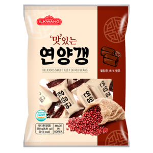 일광제과 맛있는 연양갱, 250g, 5개