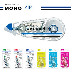 톰보우 모노에어 수정테이프 TOMBOW MONO AIR, 모노에어4 CT-CA4 투명그린