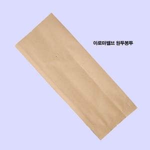 크라프트 아로마밸브 원두봉투 1kg, 50개