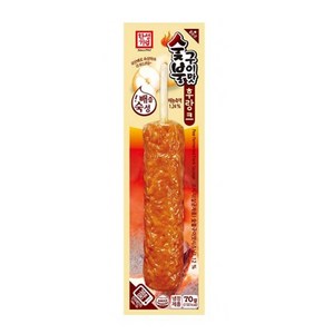 한성 배즙숙성 숯불구이맛 후랑크 70g, 1개