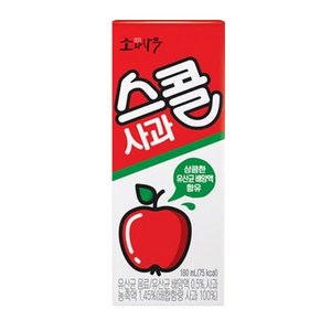 소와나무 스콜 사과 180ml 24개