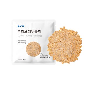 편식공장 우리보리누룽지, 10개, 20g