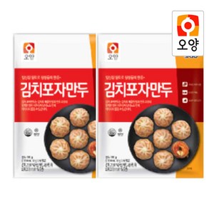 사조오양 김치 포자 만두, 180g, 2개