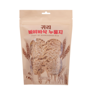 [바비바삭] 귀리 누룽지, 7개, 120g