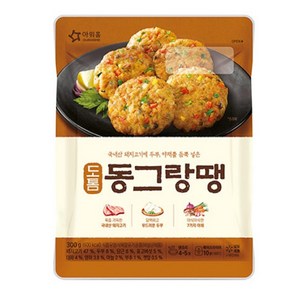 베스트식품 아워홈 도톰 동그랑땡 300g x3개, 3개