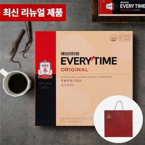 [정관장 최신정품] 홍삼정에브리타임100포_1일1포, 300ml, 1개