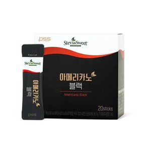 [본사직영] 펄세스 아메리카노 블랙, 20T x 1박스