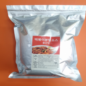 정푸드 떡볶이소스 중간맛, 2kg, 1개