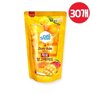 카페스노우 제로 망고에이드, 30개, 230ml