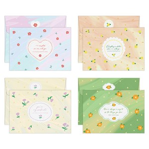 마음담아 24장세트 보테 미니편지지 4종