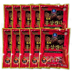 금산 고려 홍삼캔디, 500g, 10개