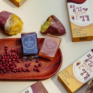 화과방 팥앙큼꾼고구마양갱 두가지맛, 10개, 80g