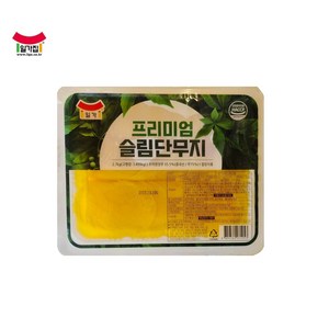 [일가집]프리미엄 슬림단무지 2.7kg 업소용 대용량, 1개