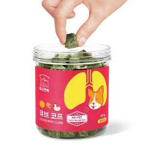 마시캣독 큐브 코프 50g 호흡기 기침 켁켁거림 기관지 협착 강아지 영양제, 큐브 코프 1개, 1개, 호흡기/기관지