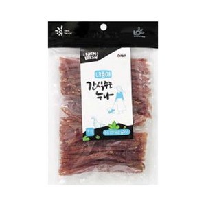 내품애 간식주는 누나 소프트 닭가슴살 슬라이스 180g, 안심 오리가슴살 슬라이스, 3개