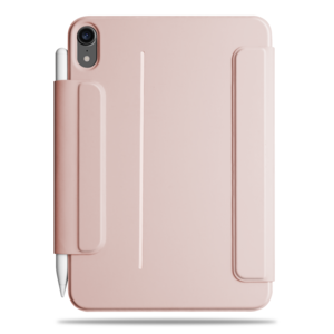 니케 아이패드 마그네틱 폴리오 애플펜슬커버 케이스, 핑크 샌드