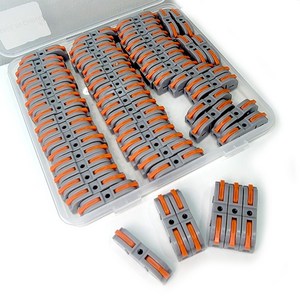 원스탑 이지커넥터 전선연결단자 직결형 모든전선용 LT-211 60PCS, 60개