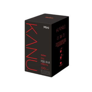 맥심 카누 미니 마일드 로스트 아메리카노 100개입, 0.9g, 1박스