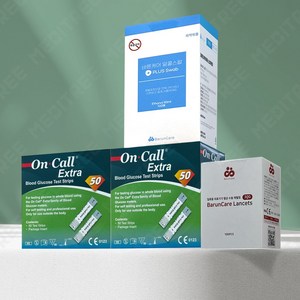 온콜 엑스트라 시험지100매+침100개+솜100매 On Call Exta, 1개