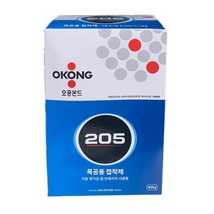 오공 205 본드 목공용 접착제 800g, 1개