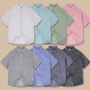 여름에 시원한 반팔 린넨 셔츠 8컬러 95~130